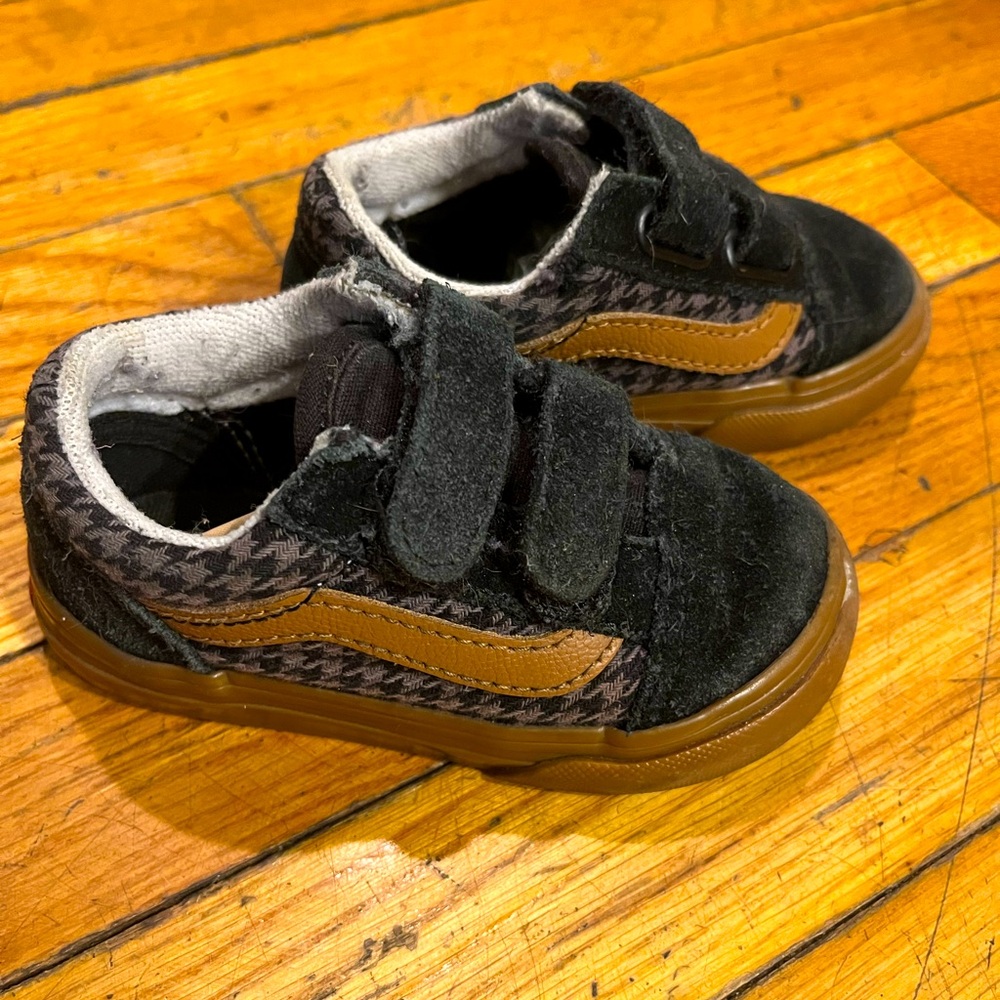 Vans Black and Brown Shoes